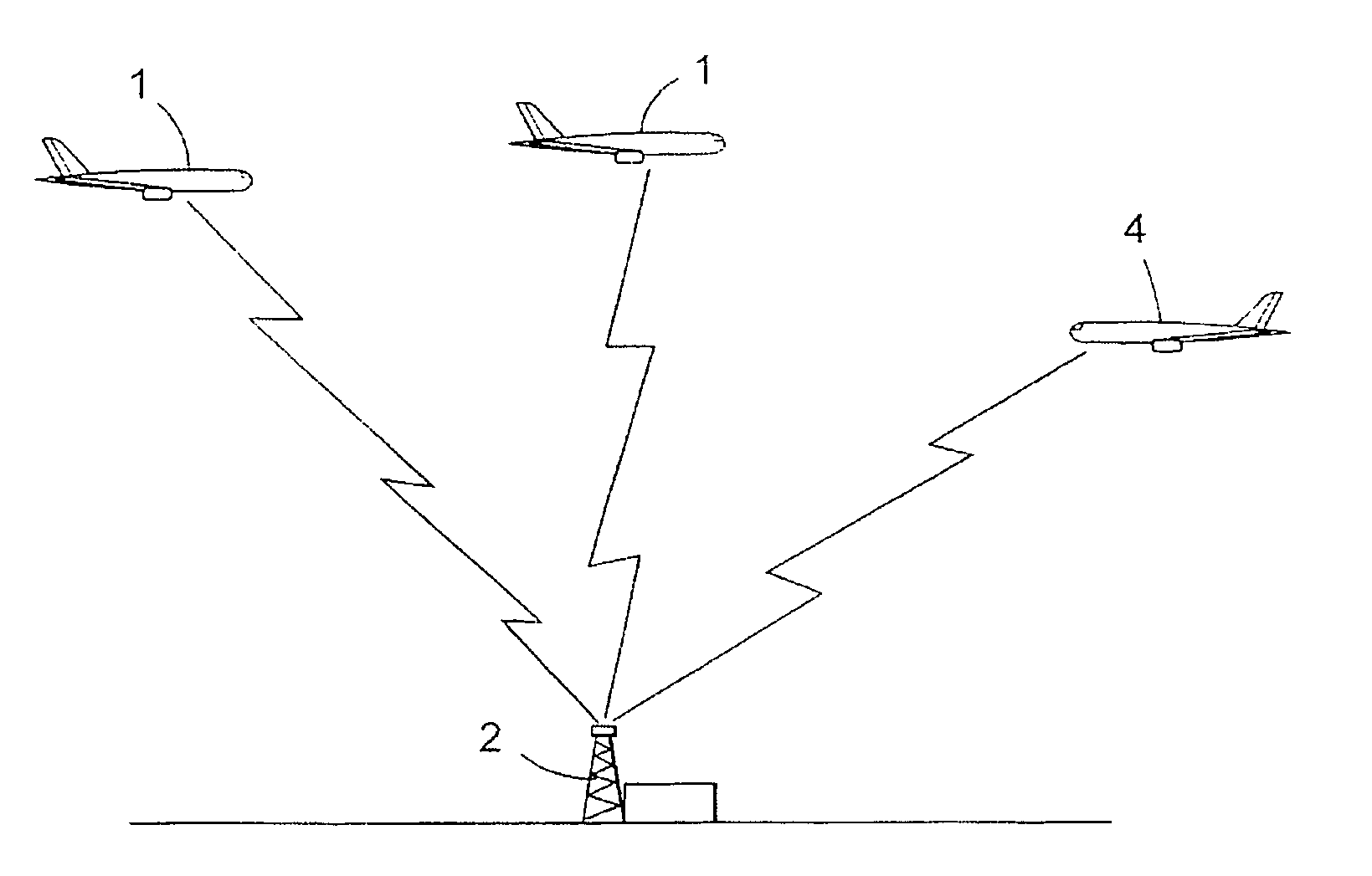 Flight control method using wind data from airplane trajectory