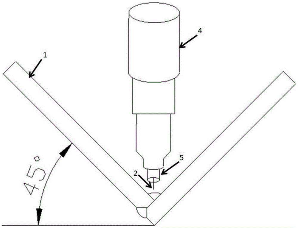 Laser-tig composite wire sealing welding method for L-shaped aluminum alloy structure