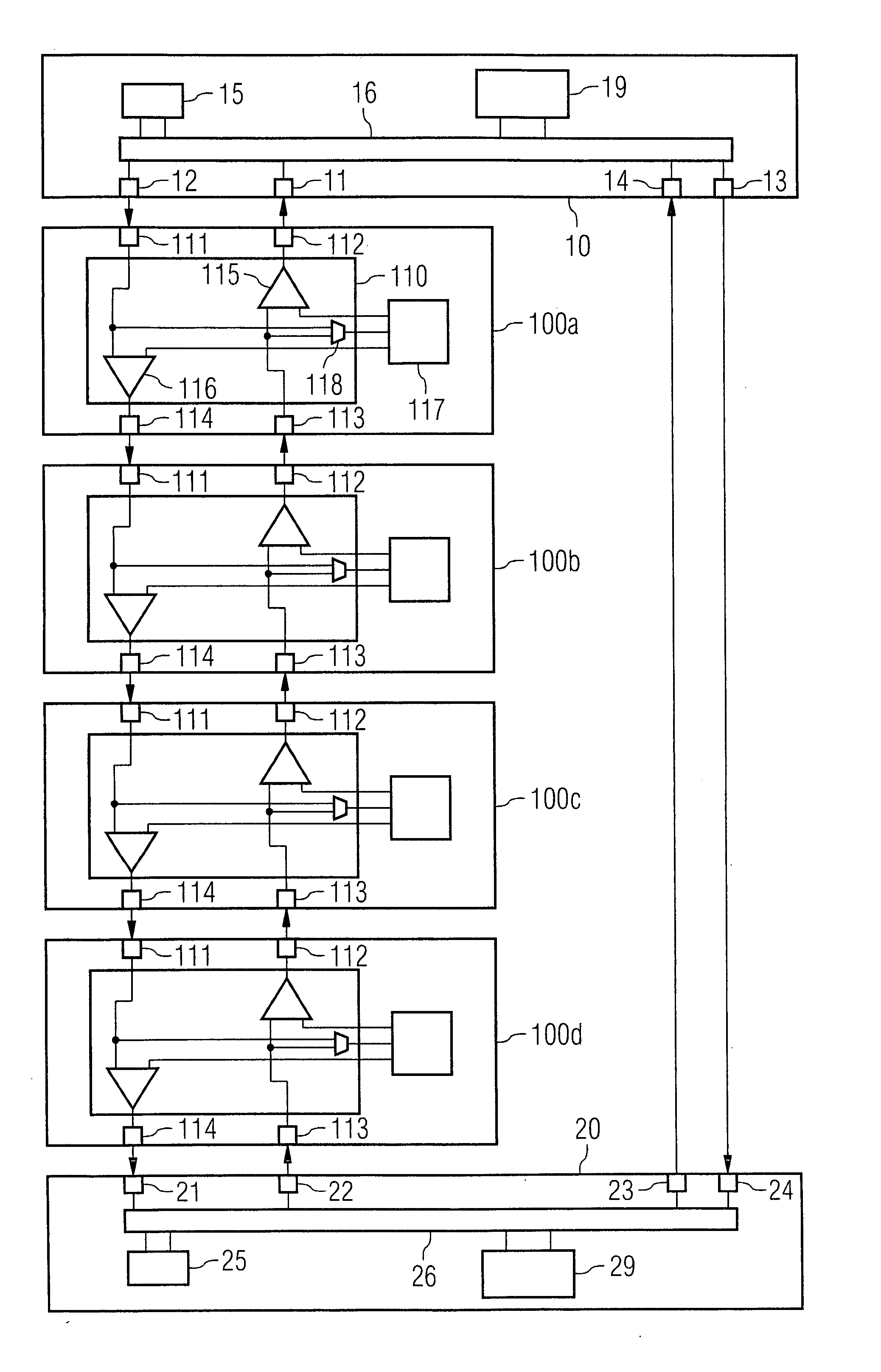 Semiconductor arrangement and method for operating a semiconductor arrangement