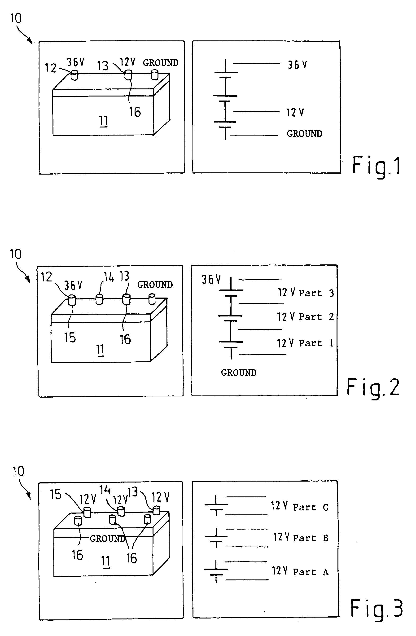 Multi-voltage level power supply system