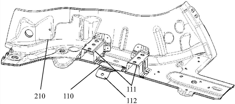 Motor suspension bracket of electric automobile and electric automobile