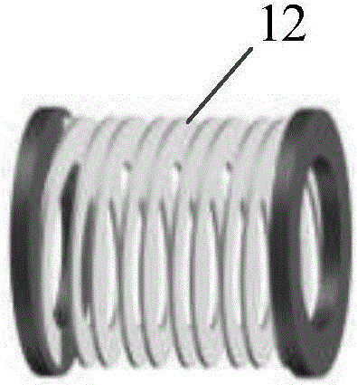 Volume compensation isolation type single rod magneto-rheological damper