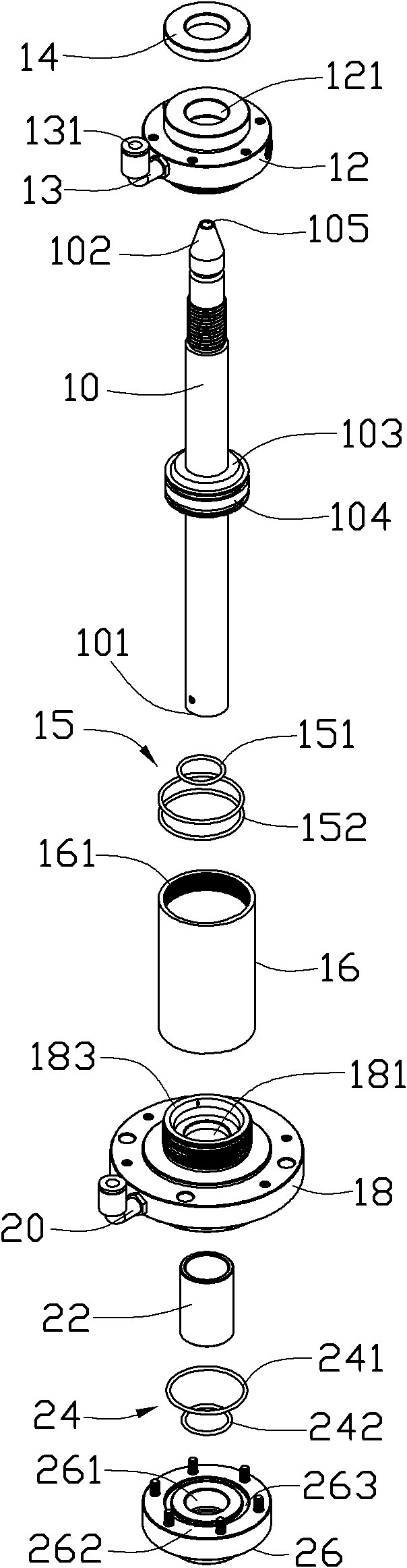 Air cylinder and punching machine using same