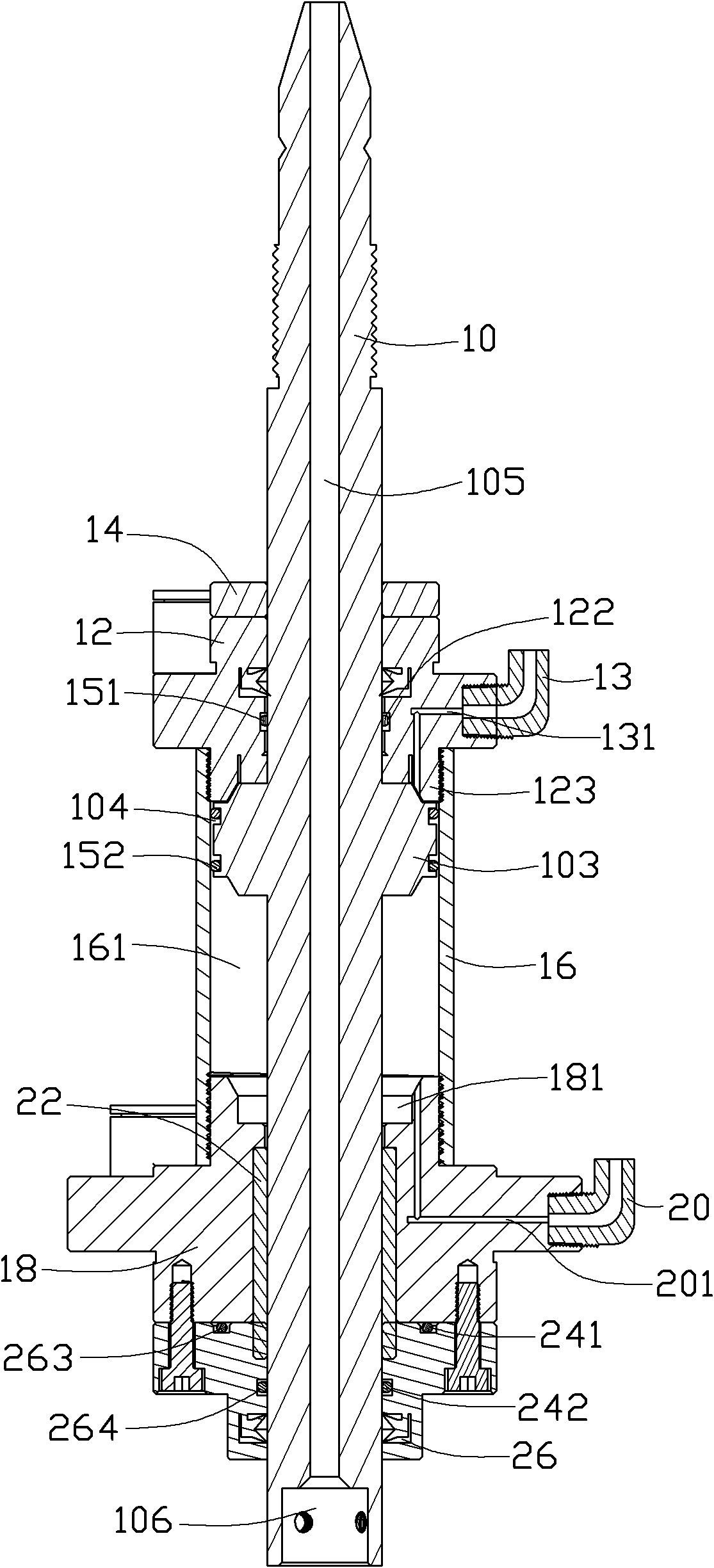 Air cylinder and punching machine using same