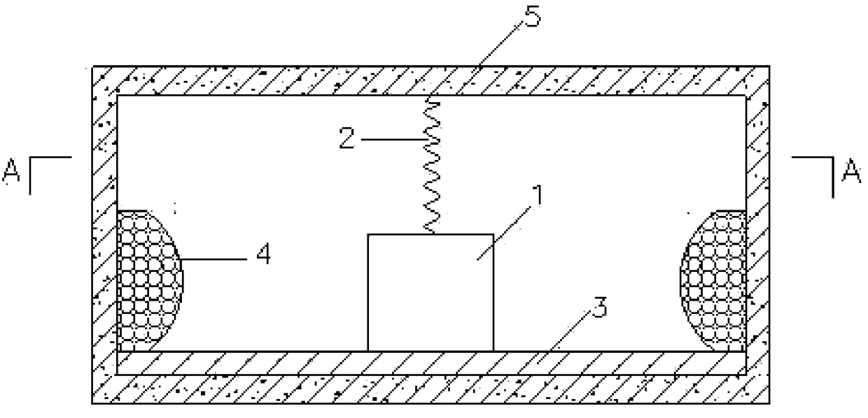 Variable stiffness tuned mass damper with dry friction plate