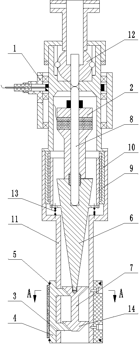 Radial vibration ultrasound honing device