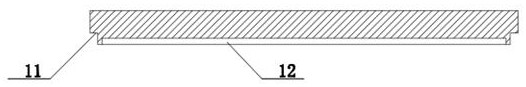 Beating-up device of high-speed rapier towel loom