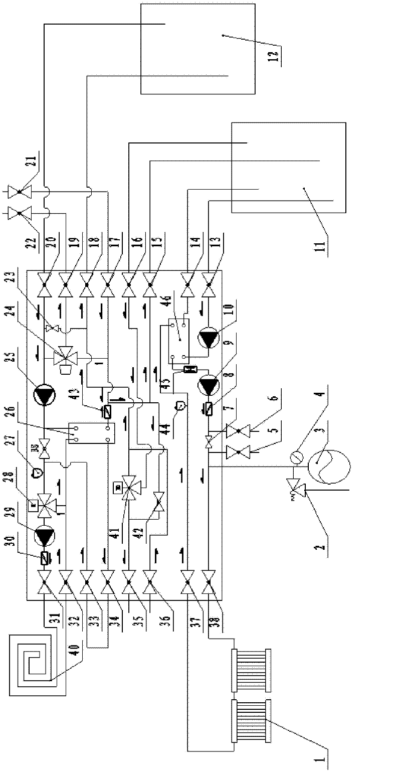 Integrated pipeline control module for solar water heating systems