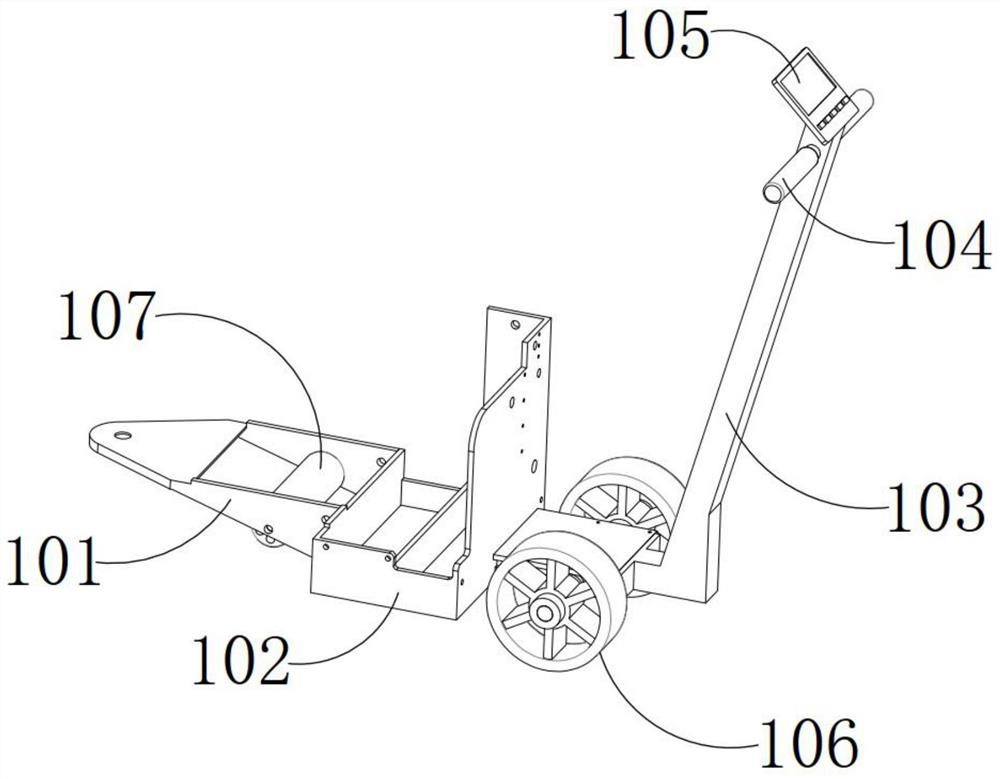 Automatic harvesting, cutting and smashing machine for promoting straw returning