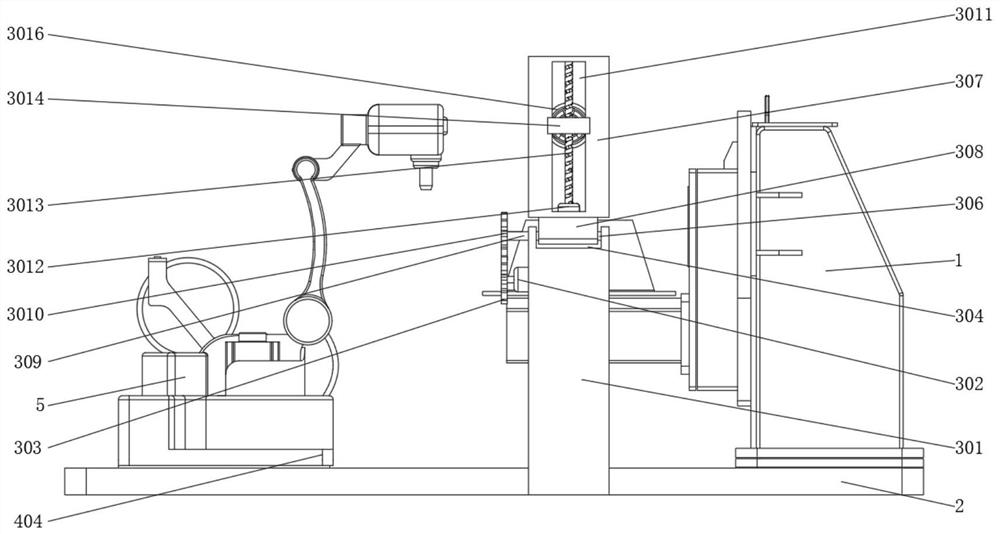 Eight-shaft linkage intelligent control equipment for high-manganese steel lining plate