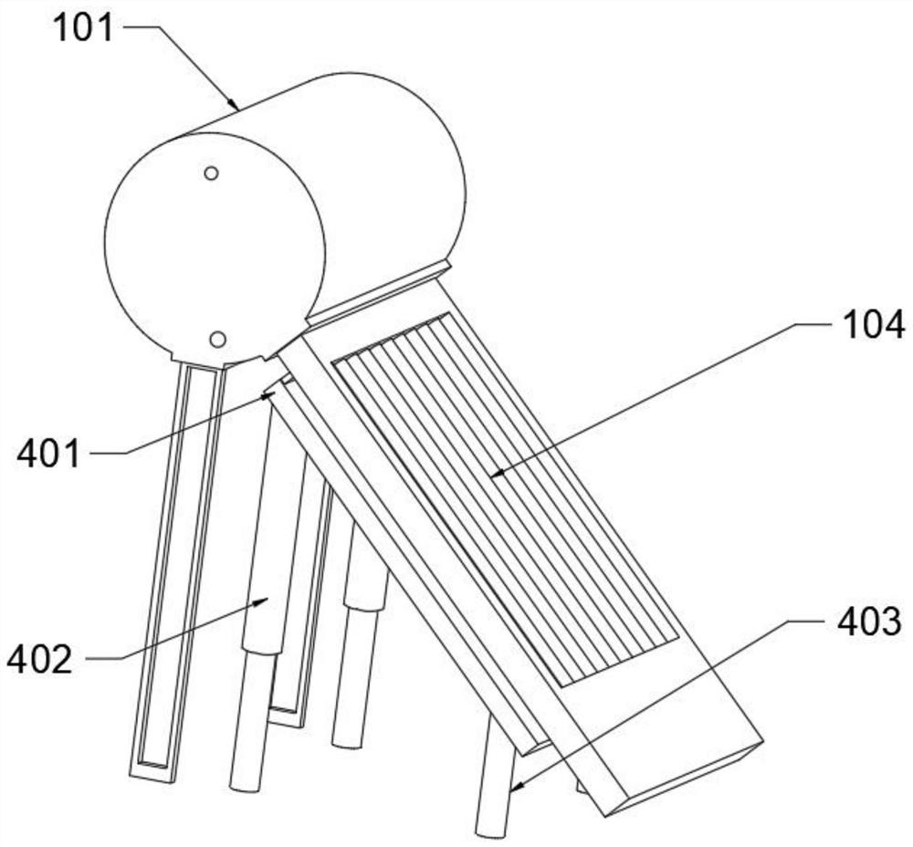 Hydraulic system matching device for floor heating and air conditioning linkage