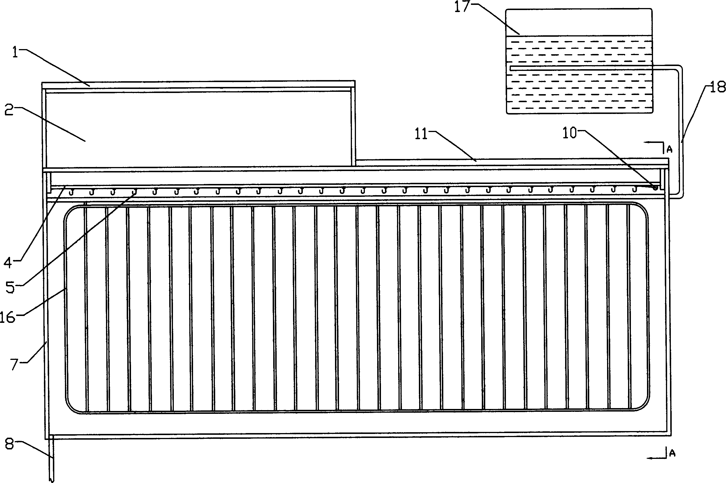 Multifunctional solar heat collector