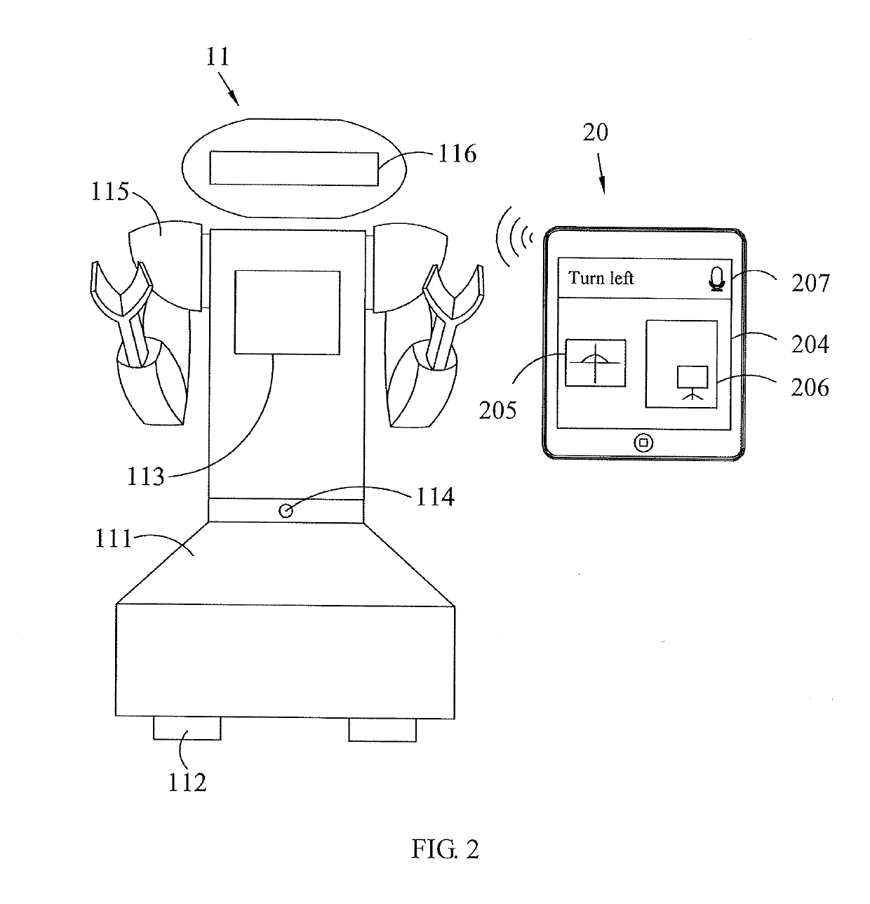 Robot speech control system and method thereof