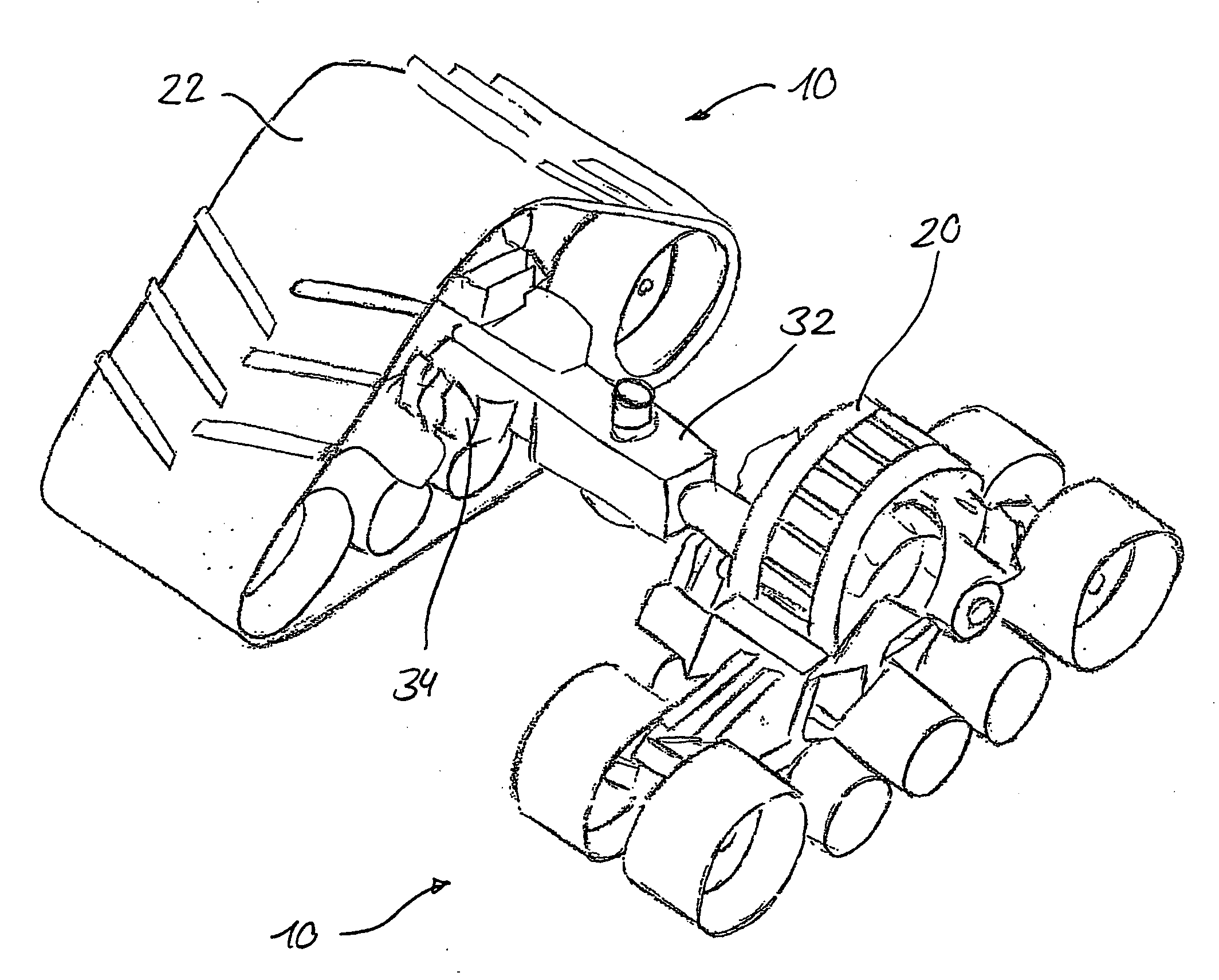 Traveling Mechanism for Agricultural Machines and Off-Road Vehicles Having an Endless Belt -Band Traveling Gear and a Corresponding Belt-Band Traveling Gear