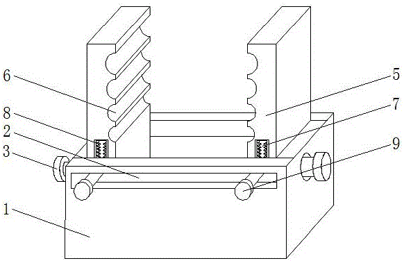 Mold clamping device