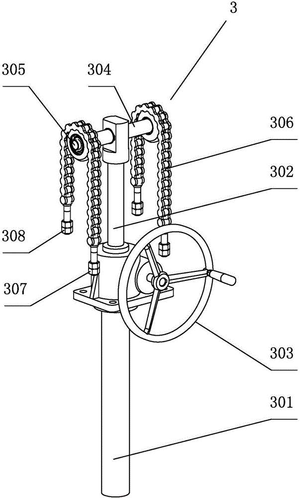 Connector rotation docking automatic shedding recovery device