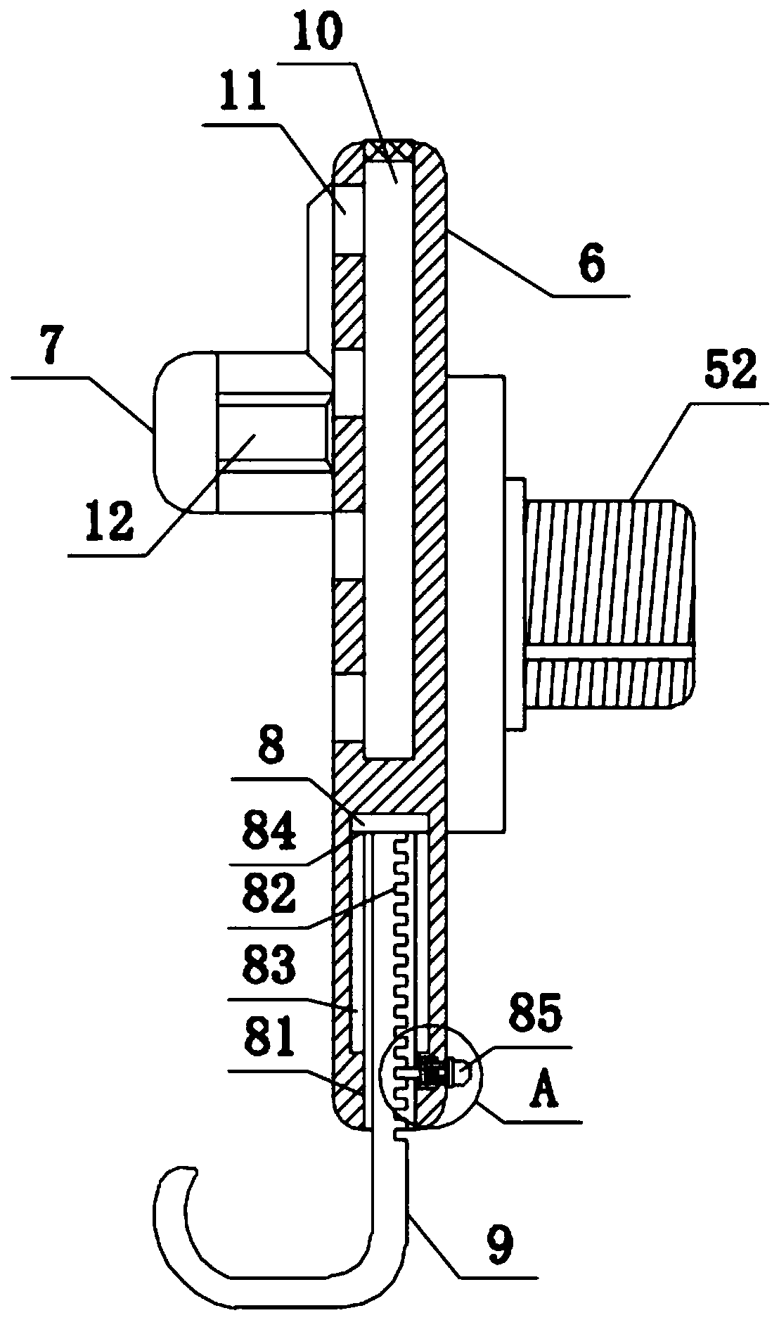 Vehicle-mounted mobile phone damage-free supporting device convenient to fold and unfold