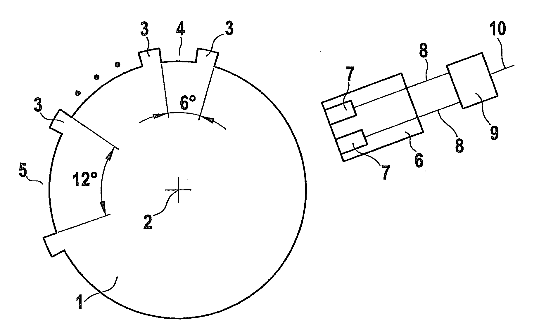 Method for incrementally ascertaining a rotation angle of a shaft
