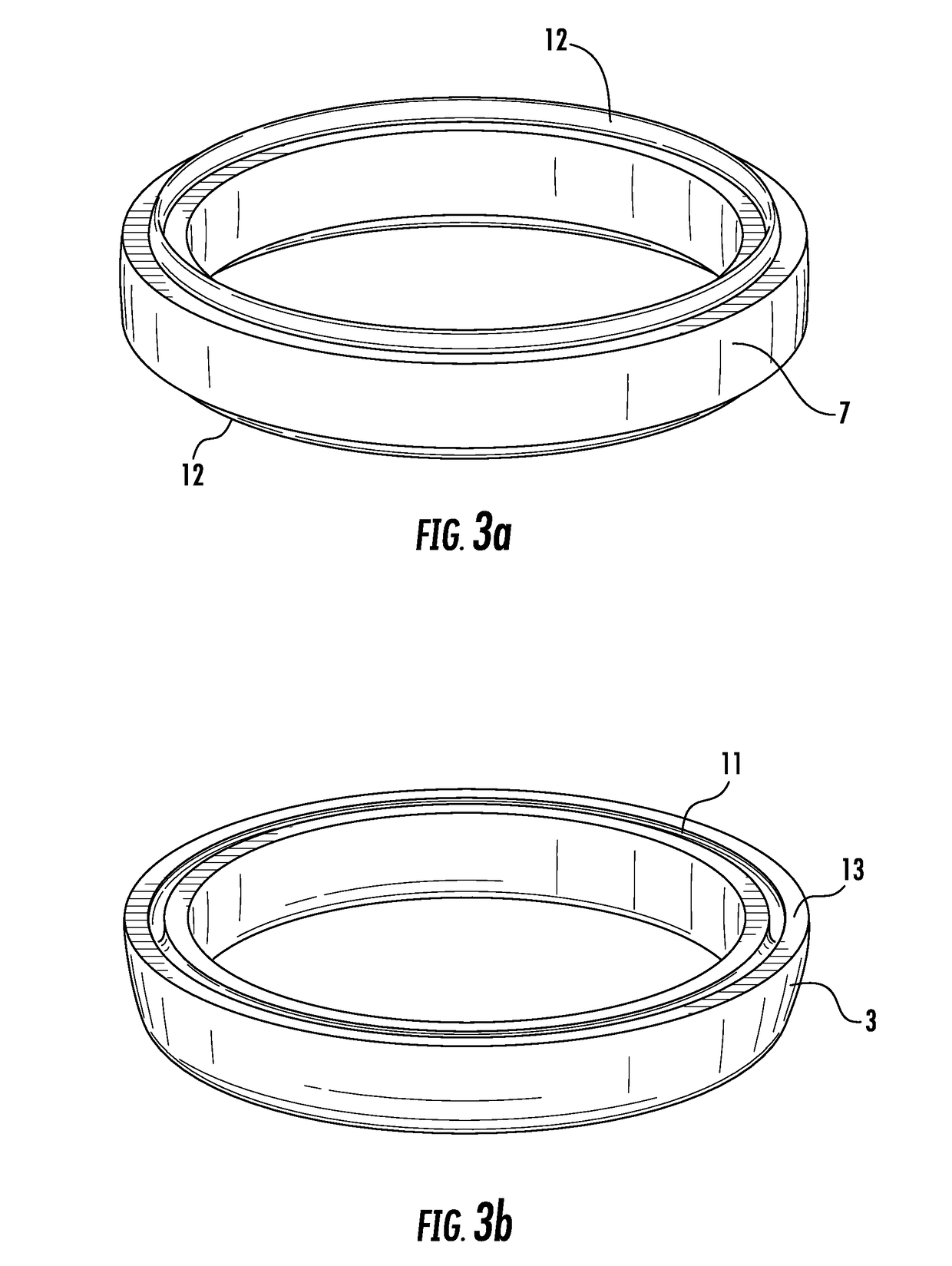 Ergonomic silicone wedding ring