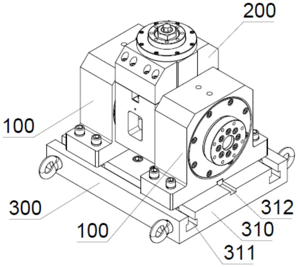 A wide temperature range four-dimensional drive joint bearing testing machine