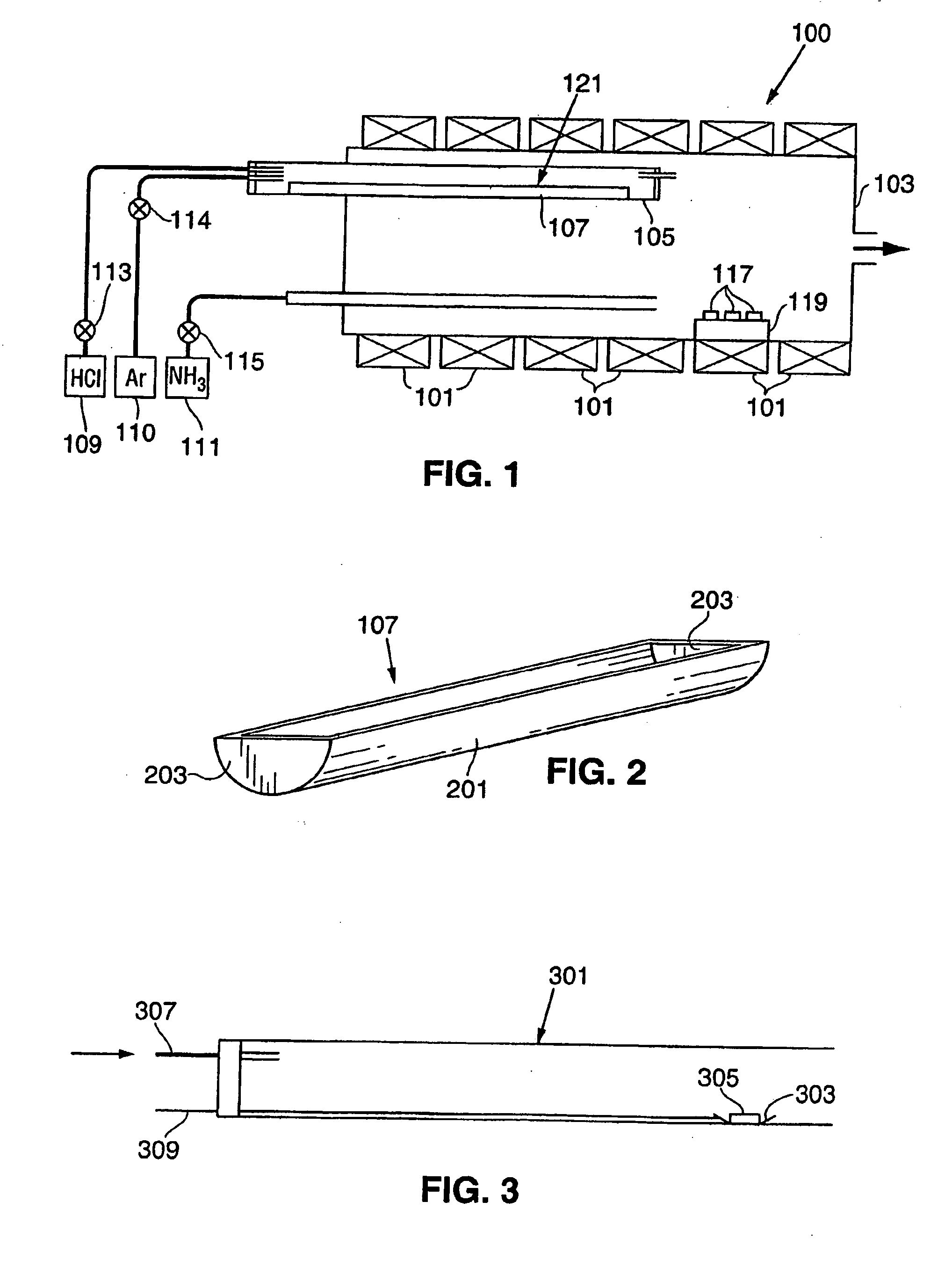 Method for simultaneously producing multiple wafers during a single epitaxial growth run and semiconductor structure grown thereby