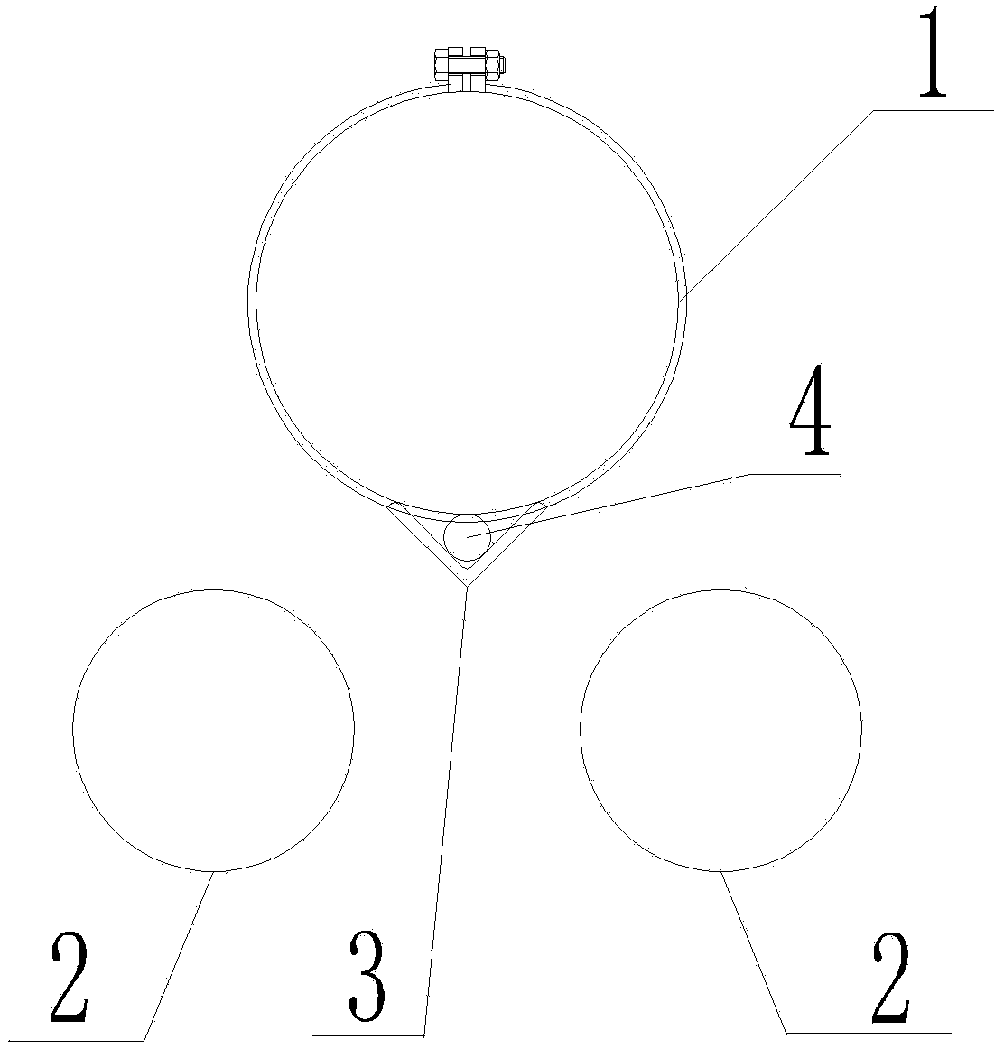 Simple mold for molding channel cover