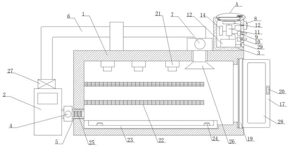 Air energy curing barn capable of being remotely monitored and monitoring method thereof