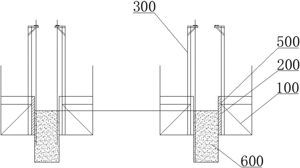 Outward sliding and inward overturning construction device and method for high bridge pier