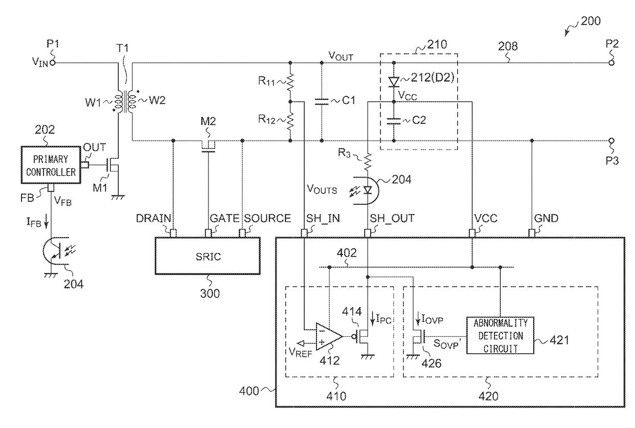 Isolated synchronous rectification-type dc/dc converter
