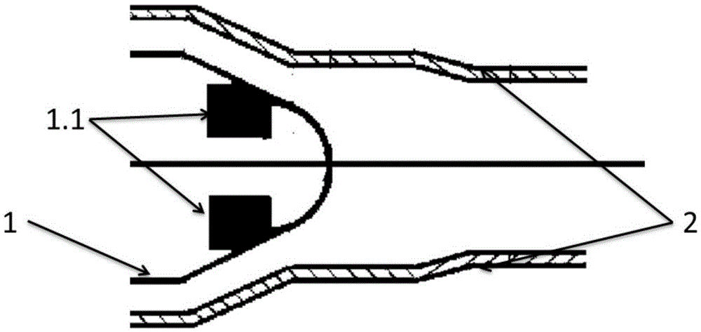 Carbon nanotube cold negative electrode based gyrotron electron gun