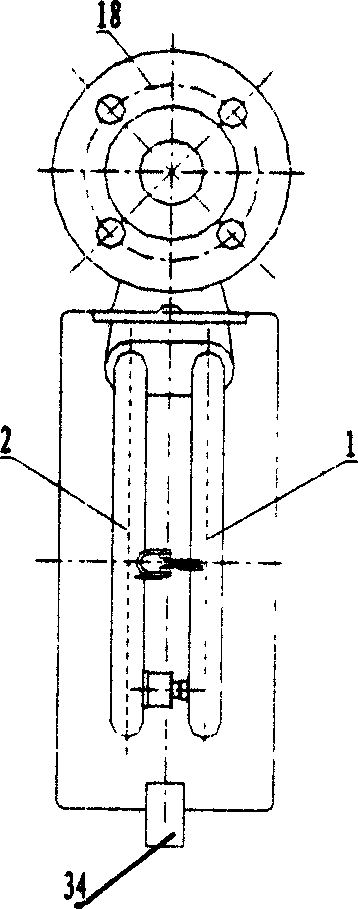 Double C-type tube coriodis mass flow meter