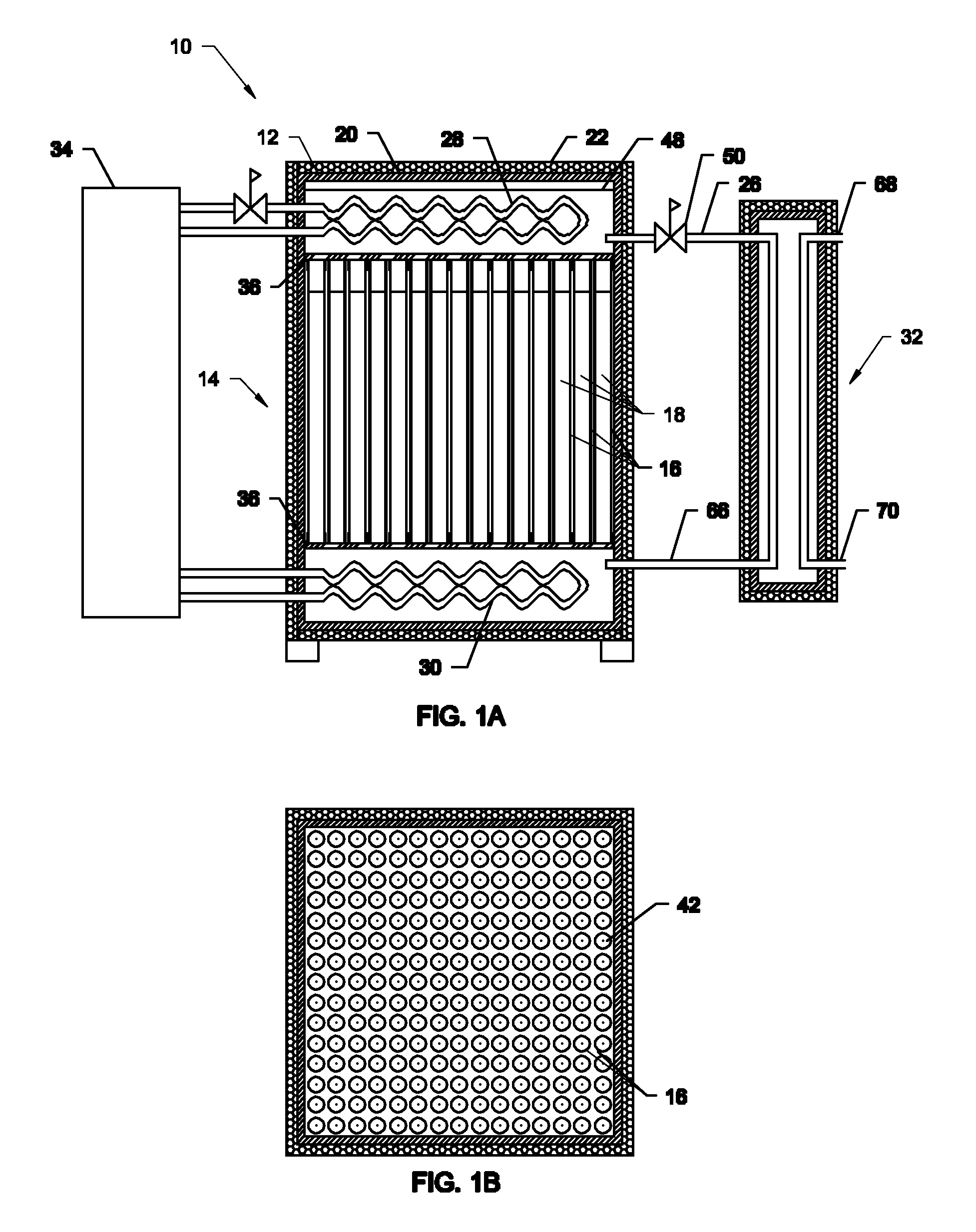 Cooling system with integral thermal energy storage