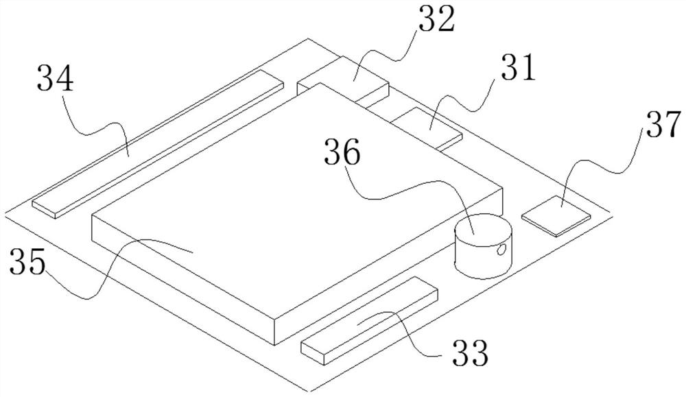 Small four-wheel drive intelligent water surface unmanned ship platform and control method thereof