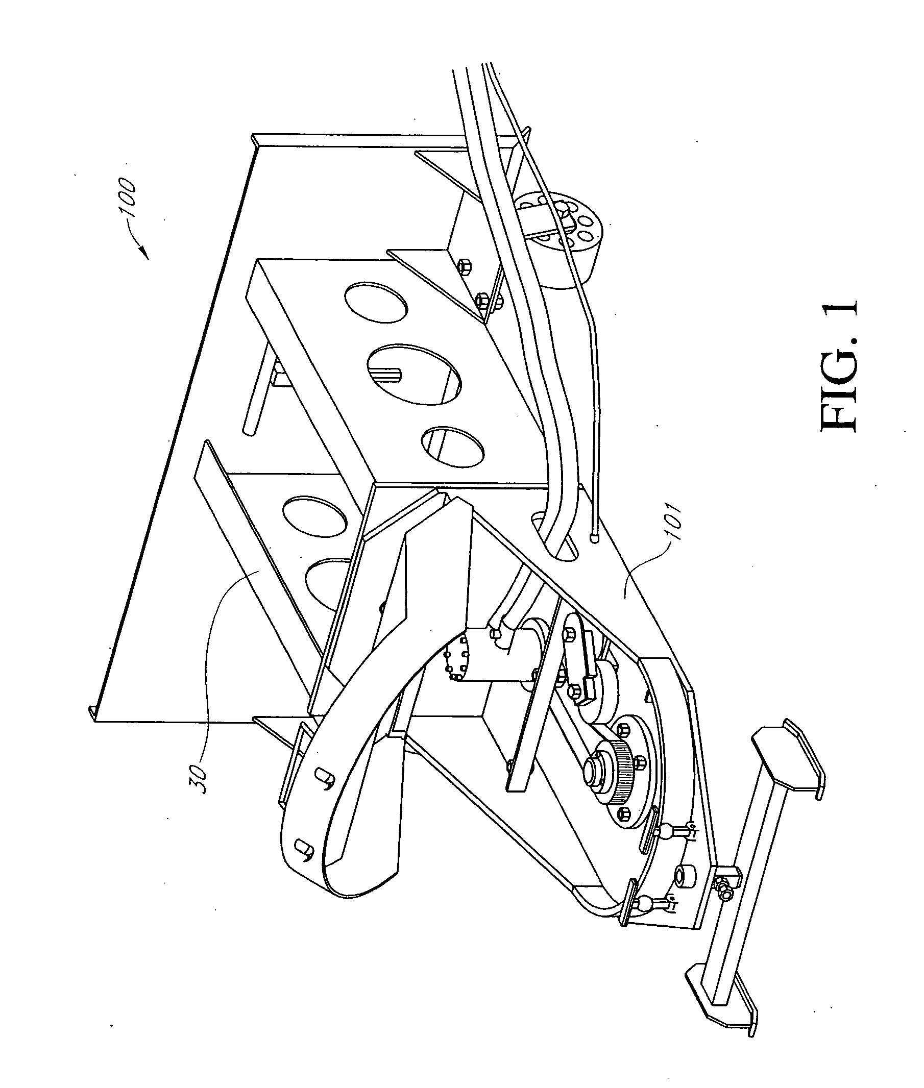 Pavement marking remover with/for skid steer tractor