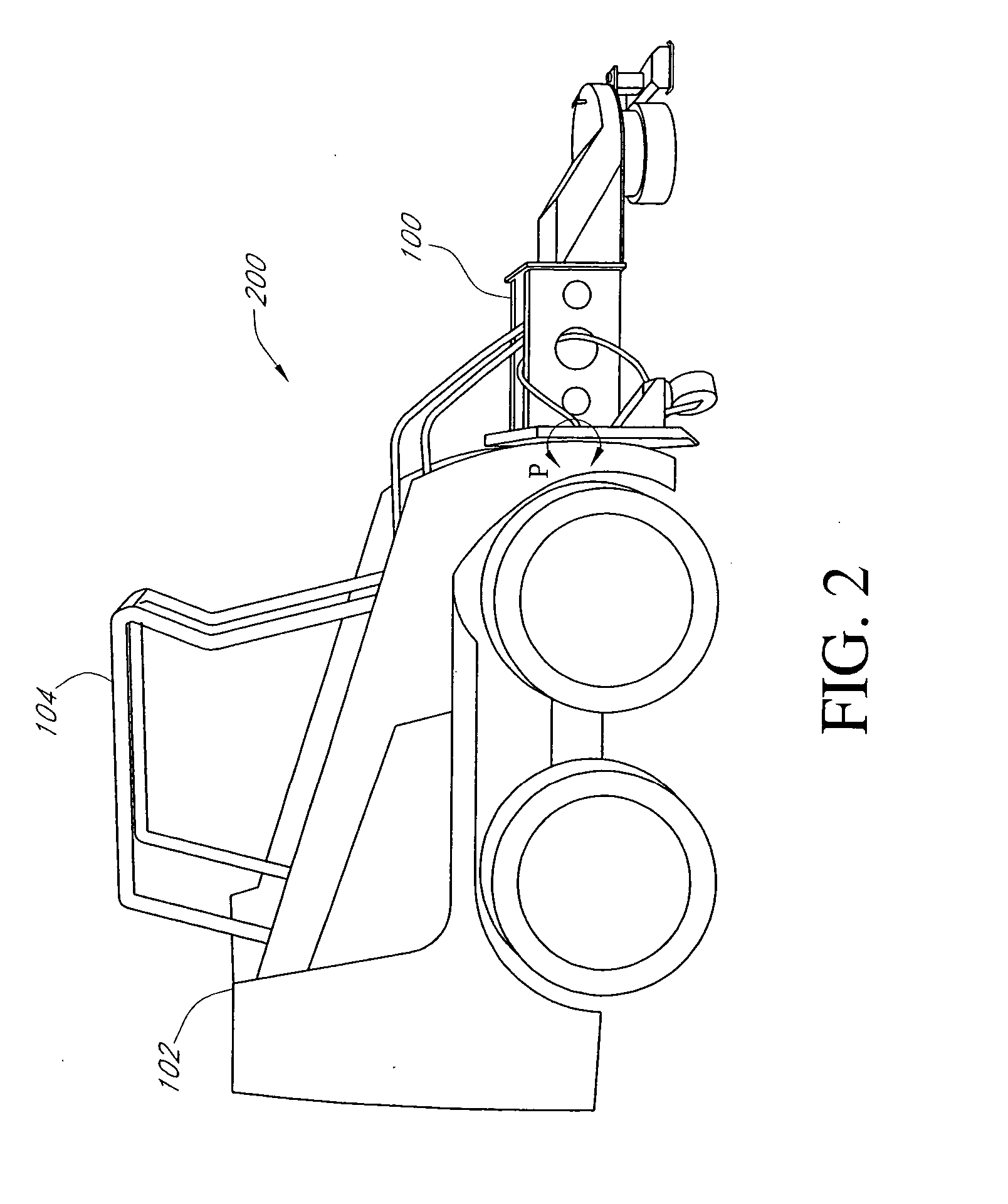 Pavement marking remover with/for skid steer tractor