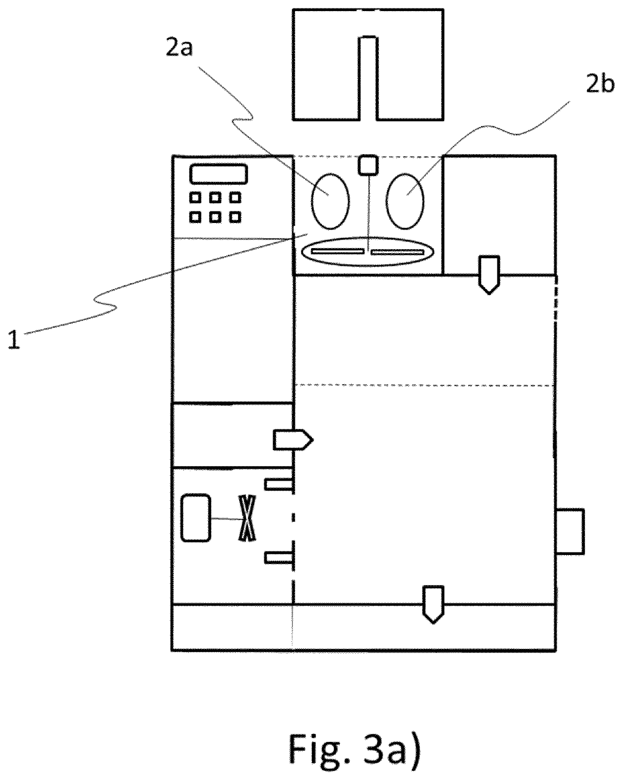 Appliance for preparing chopped-up food cooked in the presence of fat