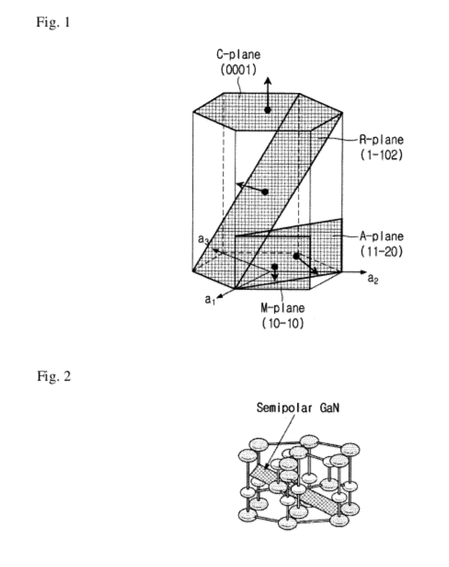 High-quality non-polar/semi-polar semiconductor element on tilt substrate and fabrication method thereof