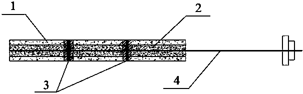 PHA (preliminary hazard analysis) anchor rod and construction method thereof