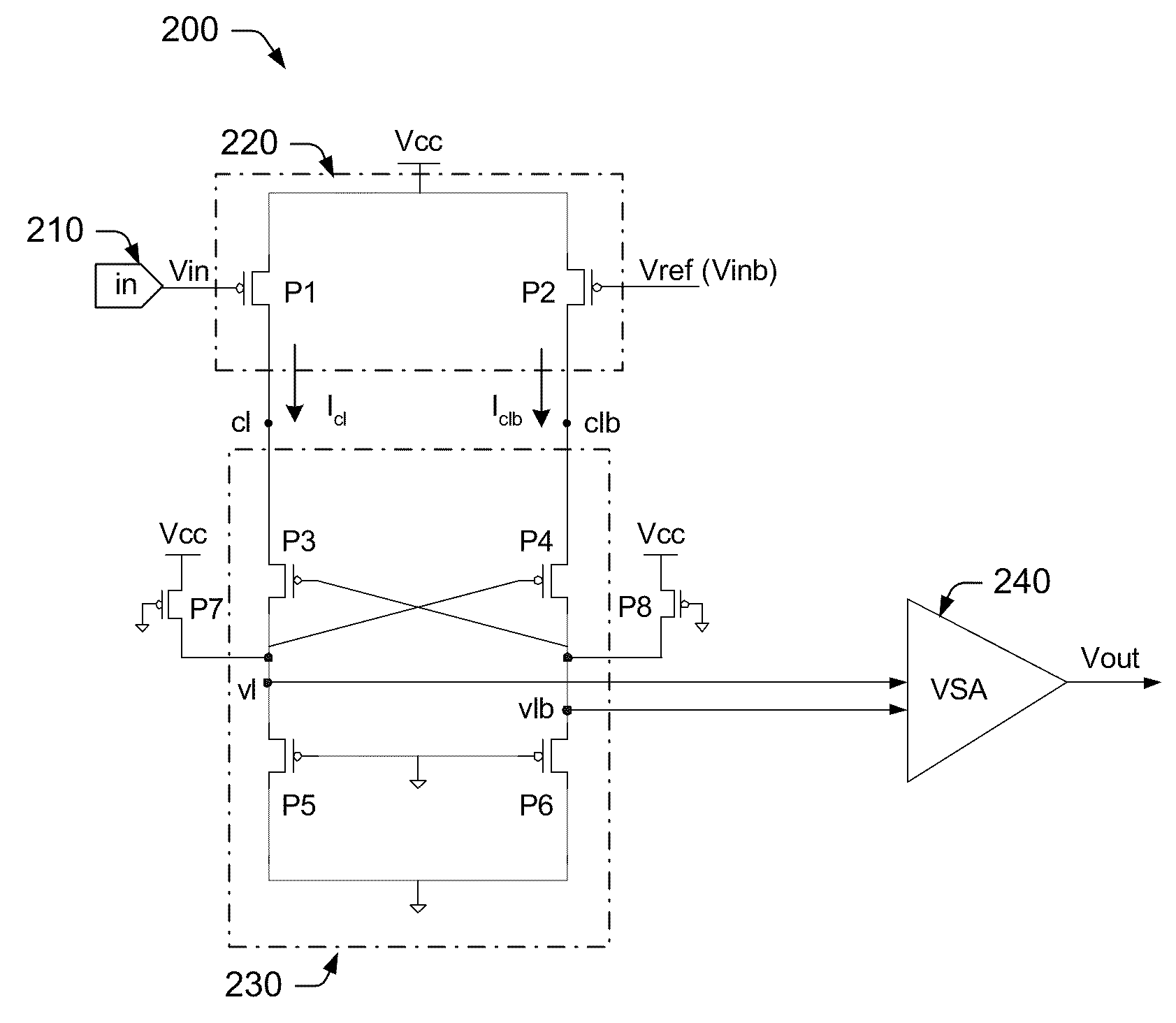 Low voltage interface circuit