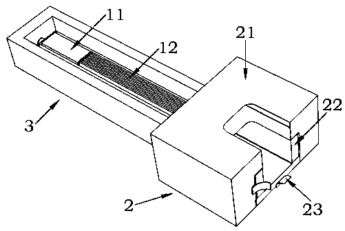 A small curvature bending forming auxiliary processing device and auxiliary processing method