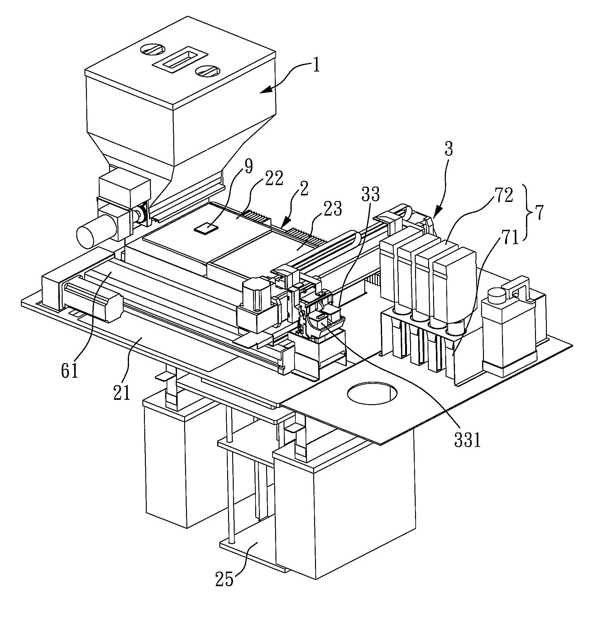 Three-dimensional object-forming apparatus