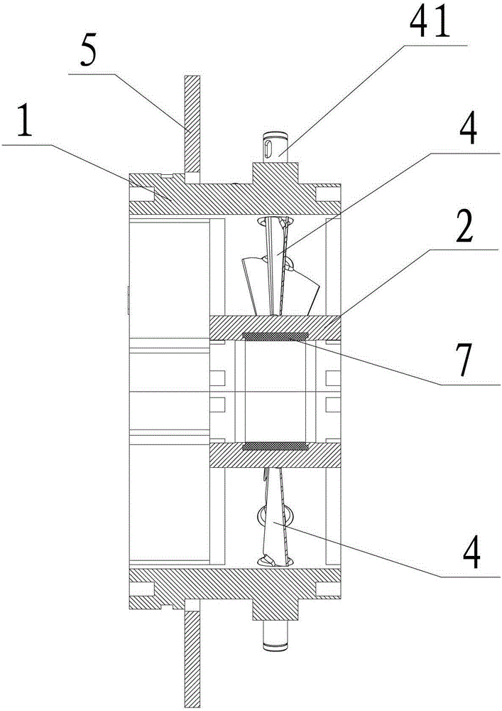 an intake pre-swirler