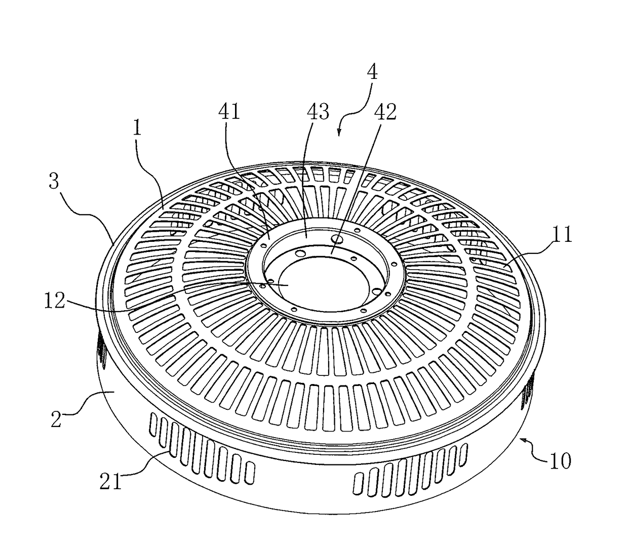 Integrally Formed Fan Guard