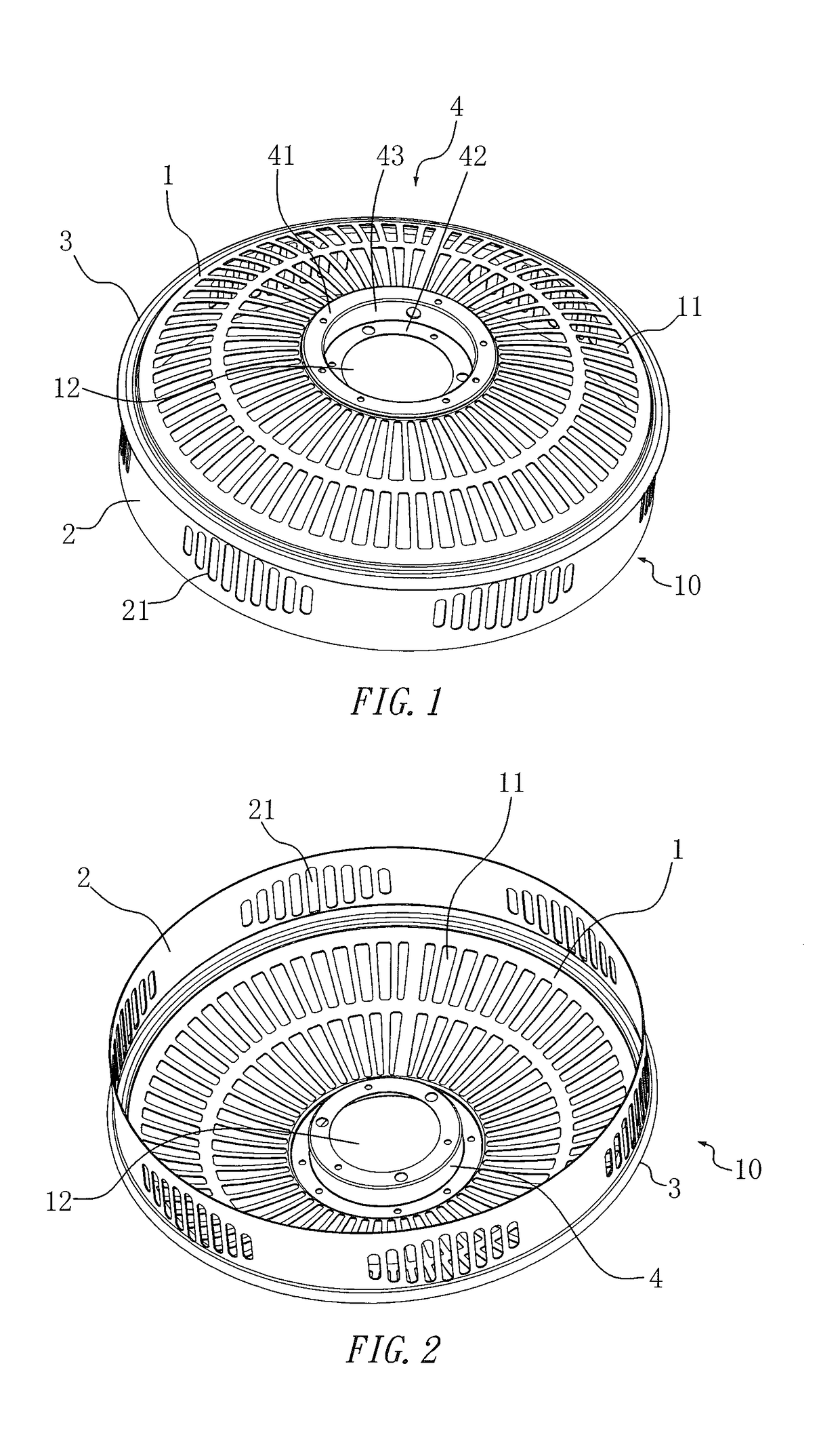 Integrally Formed Fan Guard