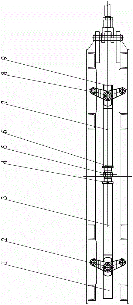 Hot air isolation door locking mechanism