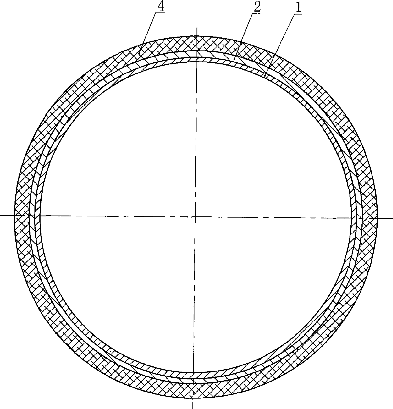 Prestress steel pipe