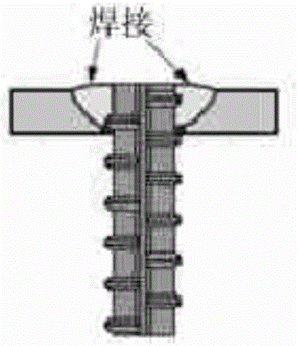 Reinforcement anchorage and mounting method thereof