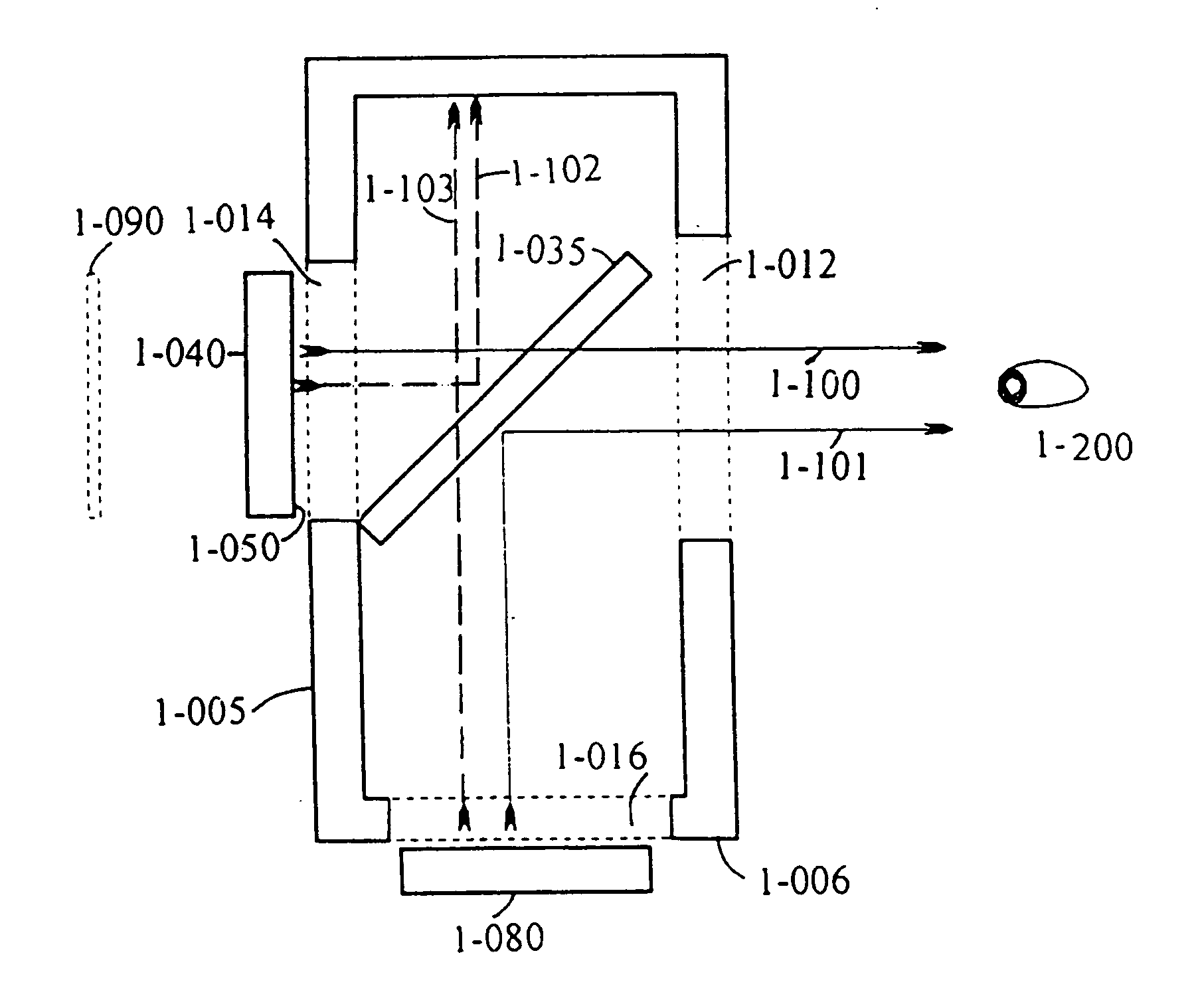 Method for displaying a three-dimensional scene
