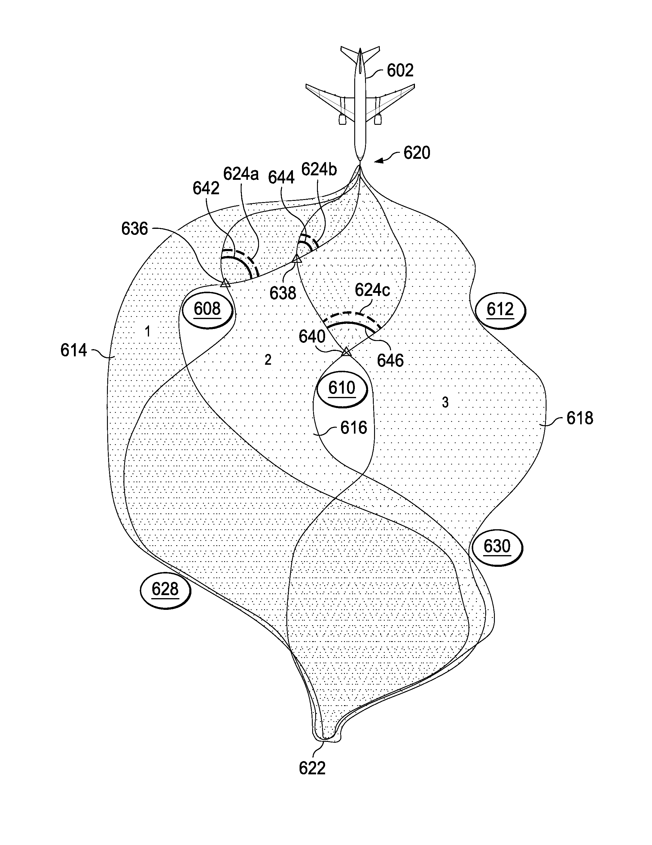 System and method for routing decisions in a separation management system