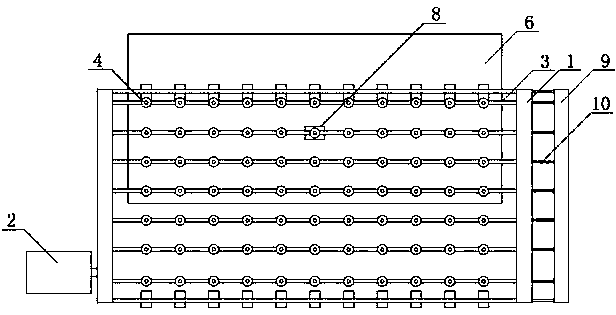 Fountain solution application method and system based on ultrasonic atomization as well as application